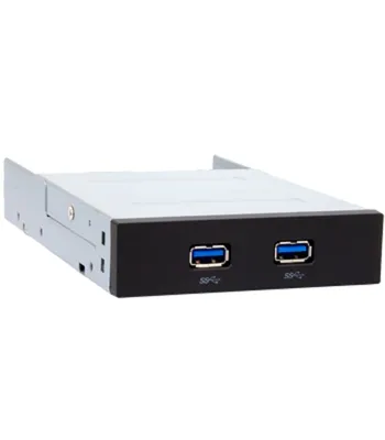 Produktbild von Chieftec MUB-3002, 8,89 cm (3.5"), Carrier Panel, Schwarz, Silber, Metall, Kunststoff, 5 Gbit/s, 101 mm