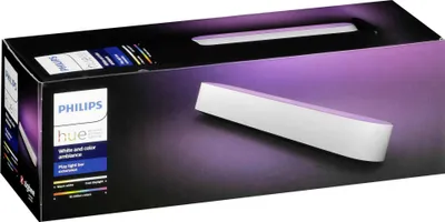 Obrázek produktu pro Philips Hue White and Color ambiance 8719514465619, Chytrý světelný pásek, Bluetooth/Zigbee, Černá, LED, Proměnný, 2200 K
