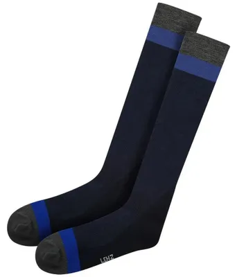 Produktbild von Lenz Merino Compression 1 Lange Socken Blau EU 42-44 Blau EU 42-44