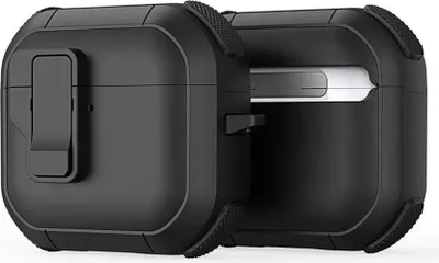 Produktbild von DUX DUCIS PECP - TPU+PC Schutzhülle für AirPods 4 schwarz