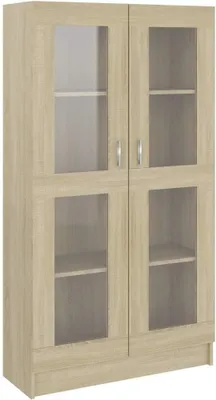 Produktbild von Vitrine Eiche Sonoma 4 Fächer 150 cm