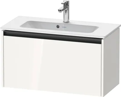 Zdjęcie produktu dla Duravit Ketho.2 - Szafka pod umywalkę 440x810x390 mm, 1 szuflada, biały błyszczący K25056022220000