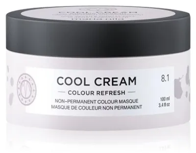 Obrázek produktu pro Jemná vyživující maska bez permanentních barevných pigmentů 8.1 Cool Cream (Colour Refresh Mask), 100 ml