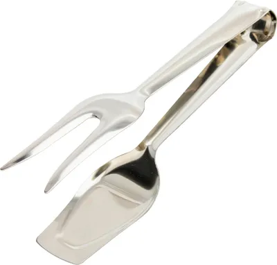 Immagine prodotto di Pinze da portata in acciaio inox, 21 cm. Ideale per la cucina, per servire insalate, carne, pesce, ecc.