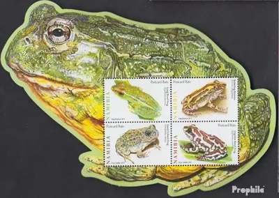 Produktbild von Briefmarken Namibia - Südwestafrika 2011 Mi Block75 (kompl.Ausg.) postfrisch Frösche