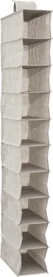 Obrázek produktu pro Závěsný organizér na boty ORGA, 10 polic, 30 x 15 x 120 cm