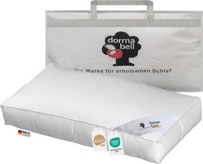 Produktbild von dormabell premium Gänsedaunen Nackenstützkissen Kopfkissen 40x80