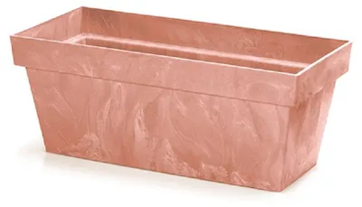 Produktbild von Prosperplast Pflanzgefas - Kunststoff - 39 x 18 x 16cm - terracotta
