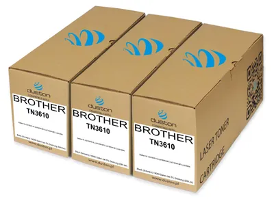 Produktbild von Duston 3x TN-3610 kompatibel mit Brother HL-L6210 HL-L6410 MFC-L6710 MFC-L6910