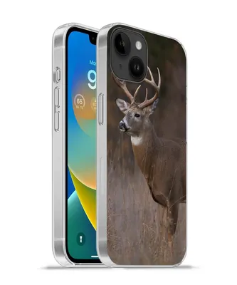 Produktbild von MuchoWow® Handyhülle Schutzhülle Hülle für Apple iPhone 14 Plus - Soft case Herbst - Hirsche - Gras - Natur - Tiere Silikon Softcase Handy Hülle - Abbildung