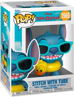 Zdjęcie produktu dla FUNKO POP! Stitch with Tube, Figurka kolekcjonerska, Kreskówka