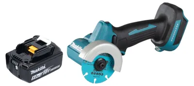 Zdjęcie produktu dla Makita DMC 300 T1 akumulatorowa szlifierka kątowa 18 V 76 mm bezszczotkowa + 1x akumulator 5,0 Ah - bez ładowarki