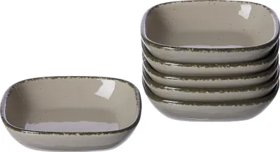 Produktbild von Dipschale 10cm 6 tlg. Casa grau