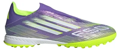Produktbild von adidas F50 League Laceless TF Purple Rush Cloud White Lucid Lemon - EU 38