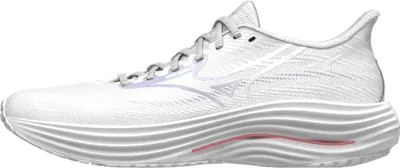 Produktbild von Mizuno Wave Rider 29 - white/icelandic blue/striking coral, Größe:6.5