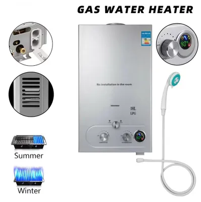 Produktbild von Gasboiler ohne Tank – 6 Liter Warmwasserkapazität – 12 kW Leistung
