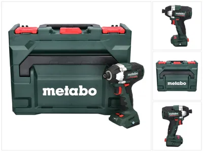 Zdjęcie produktu dla Metabo SSD 18 LT 200 BL - Klucz udarowy - akumulatorowy - gniazdo sześciokątne 1/4" 6,35 mm - 200 N-m - bez akumulatora - 18 V
