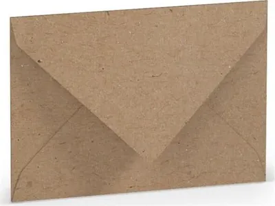 Produktbild von Briefumschlag C7 Nassklebung Kraft