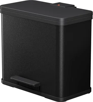Produktbild von Hailo | Treteimer | 3X9L | Schwarz