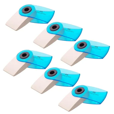 Produktbild von FABER-CASTELL - Radiergummi Sleeve Mini, 6 Stück