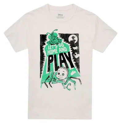 Image de T-shirt "Les jouets de Sid" de Toy Story, pour hommes/femmes, coupe unie, manches courtes, modèle TV39771 (Taille M) (Couleur : Naturel)