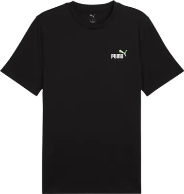 Produktbild von Puma Ess 2 Color Small Nº1 Logo Kurzarm-t-shirt Schwarz M Mann Schwarz M