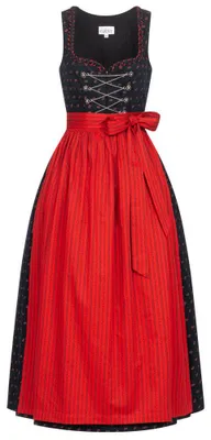 Produktbild von Dirndl lang Thea in Schwarz von Nübler Größe 52