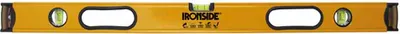 Image de Ironside 152-228 Niveau à bulle en aluminium 100 cm avec 3 fioles, jaune