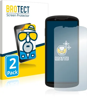 Produktbild von 2x BROTECT Schutzfolie für Zebra TC58/ TC53 Displayschutz Displayschutzfolie Folie Matt Entspiegelungsfolie