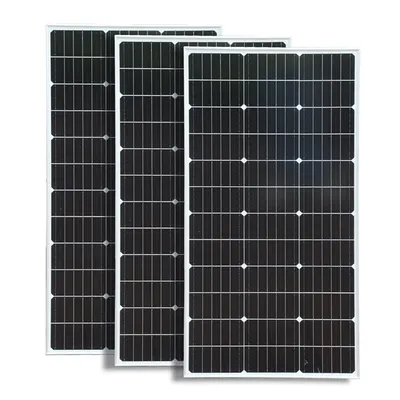 Immagine prodotto di Pannello solare, potenza 100W, materiale di vetro, 3 pannelli solari