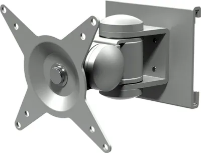 Produktbild von Dataflex Viewmate Monitorarm - Schienensystem 132, 75 x 75 mm, 100 x 100 mm, -90 - 90°, -90 - 90°, 360°, Silber