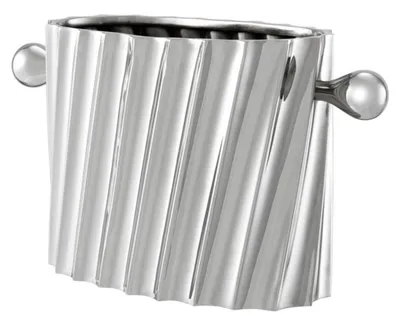 Produktbild von Casa Padrino Designer Messing Weinkühler mit 2 Griffen - Luxus Weinflaschenkühler Weinflaschenhalter