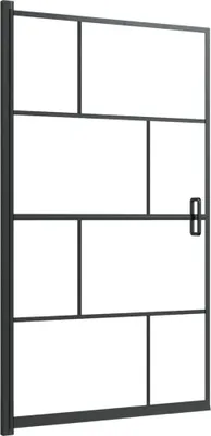 Produktbild von Duschkabine ESG 80x140 cm Schwarz