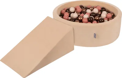 Produktbild von KiddyMoon Spielplatz Schaumstoff mit Bällebad PPZP-OK30V-112