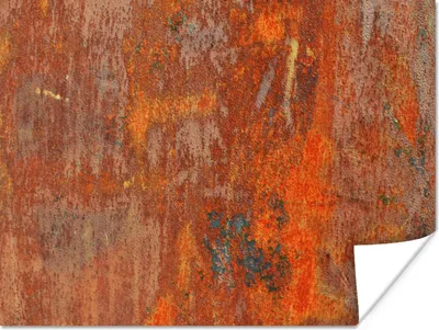 Produktbild von MuchoWow® Poster Rost - Industriell - Stahl 80x60 cm - Kunst für zu Hause
