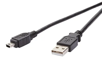 Produktbild von VIVanco™Kabel mit USB Typ A Stecker und Mini-USB Stecker