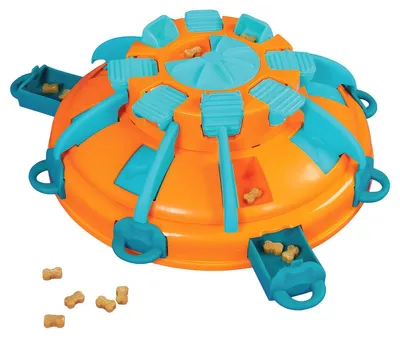 Produktbild von Nina Ottosson Katzenspielzeug Tower of Treats orange