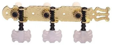 Imagen del producto de Dr.Parts CMH 0451 GD, sistema de cejuela dorado para guitarra