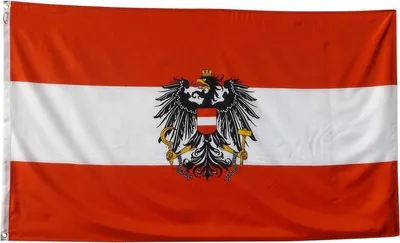 Obrázek produktu pro Jumadas - Rakouská vlajka se znakem - Východní vlajka ve formátu 150x90 cm