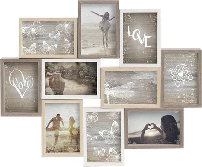 Produktbild von Nielsen Collage Mixed Colours 10 10x10x15 Holz Galerie 8999345