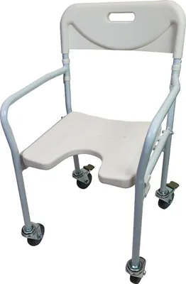 Produktbild von Tobago - Klappbarer Duschstuhl mit Rollen - 110 kg