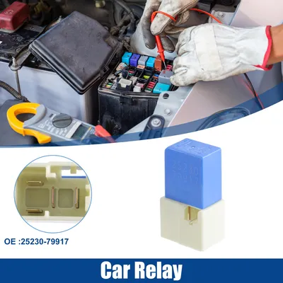 Image de Voiture Moteur Relais Remplacement pour Nissan - 1 pcs Bleu