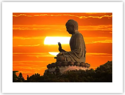 Produktbild von Poster - Poster ohne Rahmen - tempel buddha - 40x30 cm - Wand Bild - Wanddeko - Wandbilder - Kunstposter - Wandposter - Bilder - Kunstdruck - Wanddekoration - Wandbild - P2XAA40x30-3532