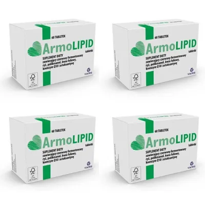 Produktbild von ARMOLIPID Cholesterol Herz Saubere Cholesterinspiegel 60 Tabletten x4
