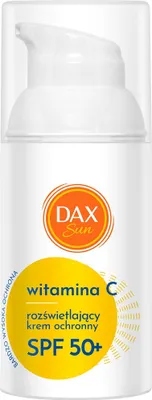 Zdjęcie produktu dla Dax Sun Rozświetlający krem ochronny z witaminą C SPF50+, 30 ml