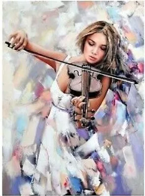 Produktbild von Norimpex Diamant-Gemä lde Violinist 30x40cm