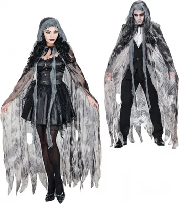 Produktbild von Ghostly Spirit Umhang als Kostümzubehör - Uni