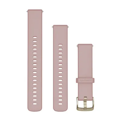 Produktbild von GARMIN Riemen - QUICK RELEASE 18 MM - Rosa