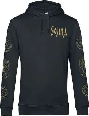Produktbild von Gojira Kapuzenpullover Herren Symbols schwarz M