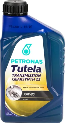 Produktbild von Petronas Tutela Getriebeöl Schaltgetriebe Öl Gearsynth Z3 75W80 GL3 Fiat 9.55550-MZ 9 CTR. F001.A16 1L 1 Liter